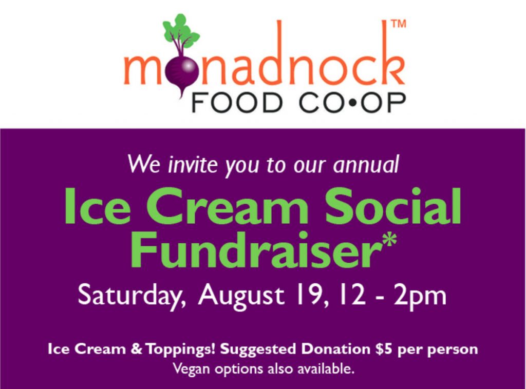 icecreamfundraiser Walpole Creamery